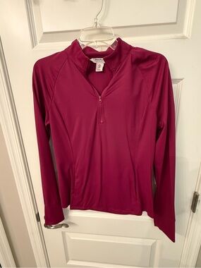 Tommy Bahama Golf/Tennis Quarter-Zip Pullover in Raspberry